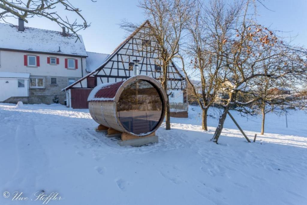 Ferienhaus Rote Sau Herrentierbach المظهر الخارجي الصورة